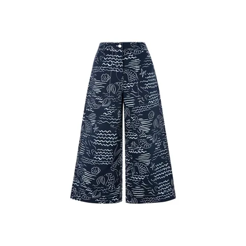 KENZO Женские джинсы темно-синего цвета