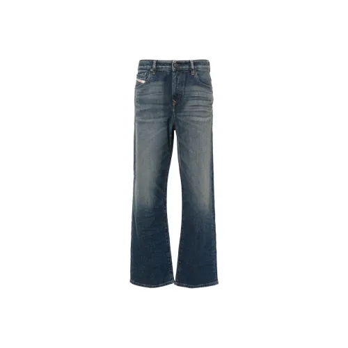 DIESEL Женские джинсы темно-синего цвета