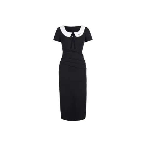 Mrs. Беллфлауэр Короткое Платье с Короткими Рукавами Женское