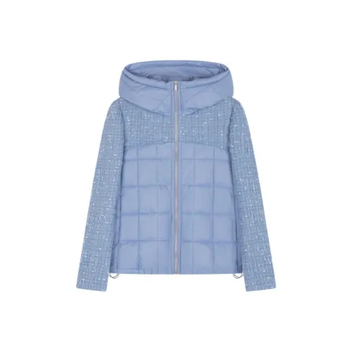 IHIMI Пуховик Женский Небесно-Синий