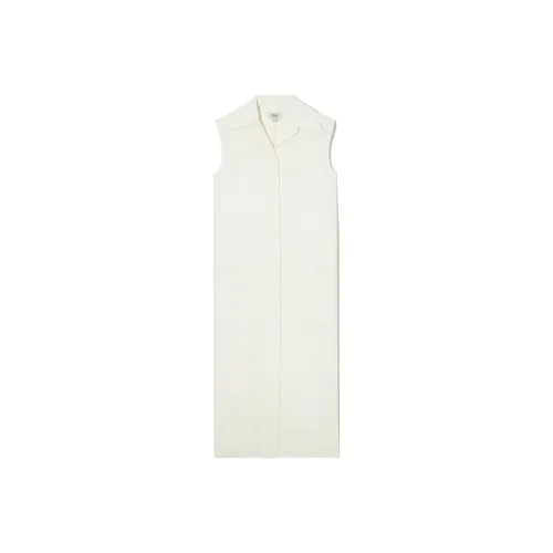 COS Белые Женские Платья без рукавов