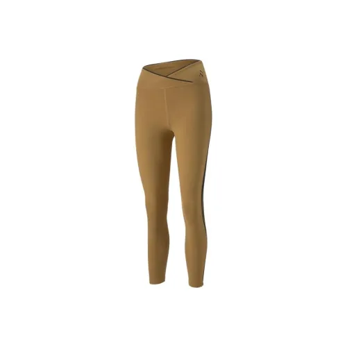 PUMA Желтые Женские Леггинсы