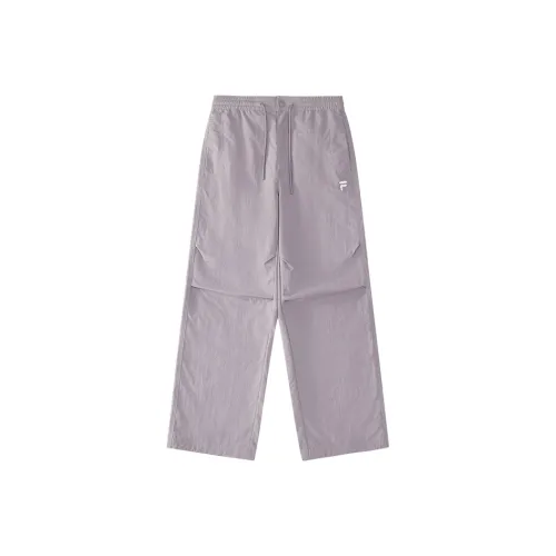 FILA FUSION LIFE Повседневные брюки Женские Песочно-серый фиолетовый ПУ (полиуретан)