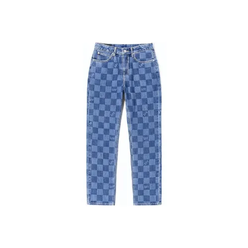 Lee SS23 Средний Светло-синий Женские Джинсы