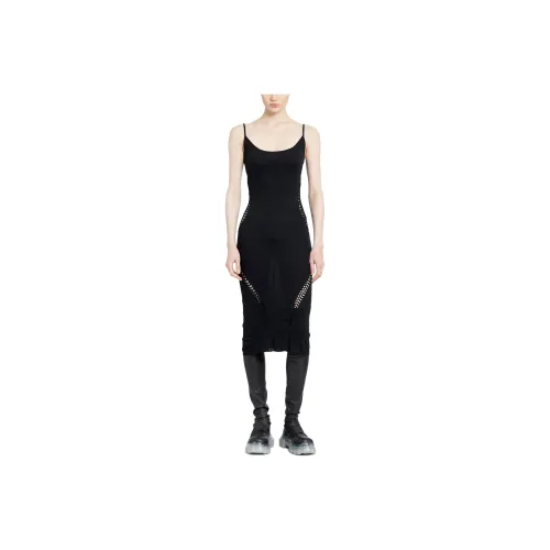 RICK OWENS Черные Женские Слиплатья