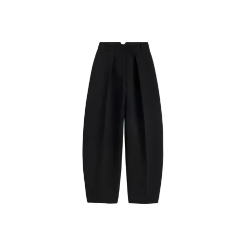 Jacquemus Черные Женские Повседневные Брюки