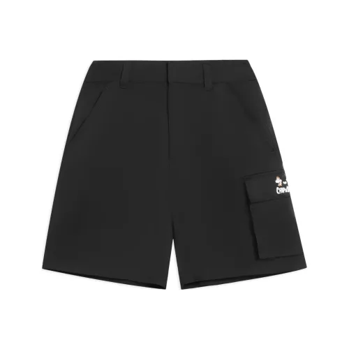 LiNing x Disney Повседневные шорты Женские Черные