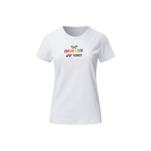 YONEX 011 Белый Женские Футболки