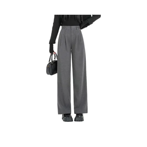 Love Elaine Повседневные брюки Женские Темно-серый