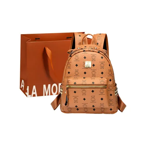 OSOCE Устойчивый к истиранию Рюкзак Женские Экрю Черный Желтый