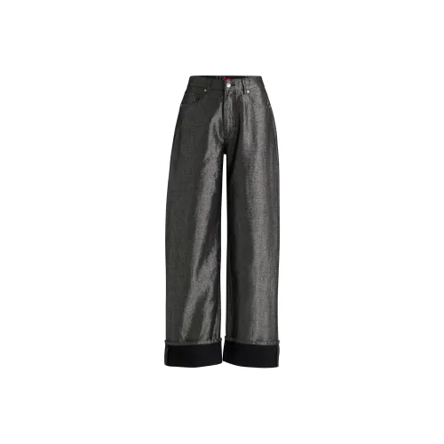 Hugo Boss FW24 Джинсы Женские Серебристые