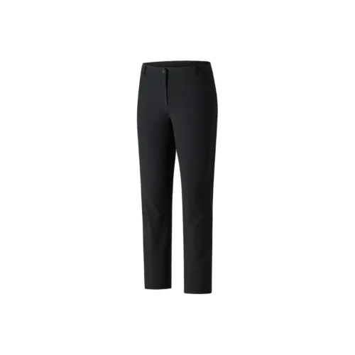 Anta Champion All Weather Series Повседневные брюки Женские базовые Черный