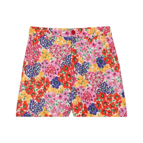 GUCCI FW23 Повседневные шорты Женские Многоцветные