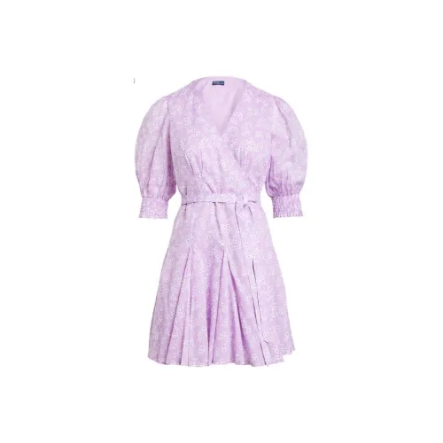 Polo Ralph Lauren Короткий рукав Платье Женское Многоцветное