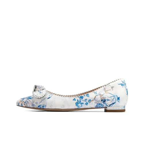 COLE HAAN Повседневный Женский Синий Белый