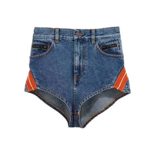 DIESEL Синие Женские Повседневные Шорты