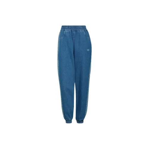 Adidas Originals Jeans Японская версия Женские Небесно-голубой