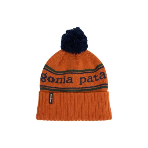 Patagonia Переработанный полиэстер Шапки-бини Унисекс Оранжевый