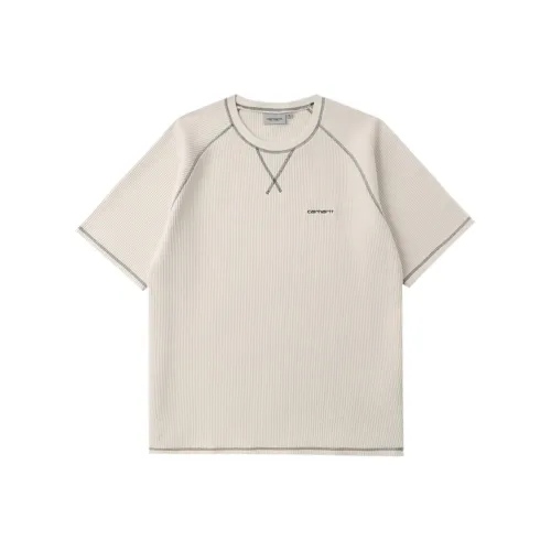 Carhartt WIP Бежевый Желтый Мужской T-Рубашки