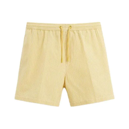 ZARA Плавки Мужские Желто-Зеленые