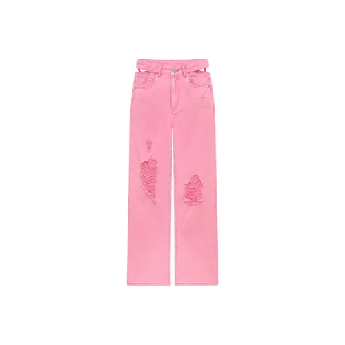 CHUU Розовые Женские Джинсы