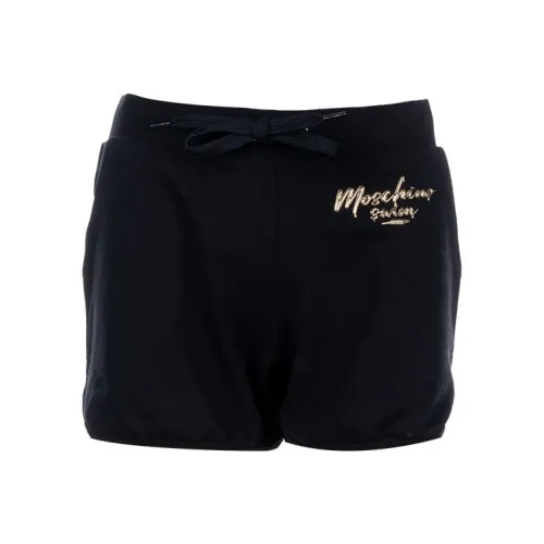 MOSCHINO Черные Женские Повседневные Шорты