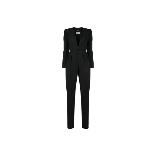 SAINT LAURENT Черные Женские Комбинезоны