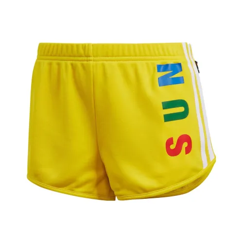 adidas originals Желтые Женские Повседневные шорты