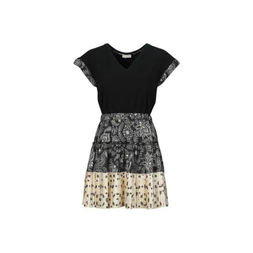 LIU·JO Короткий рукав Платье Женское Черное