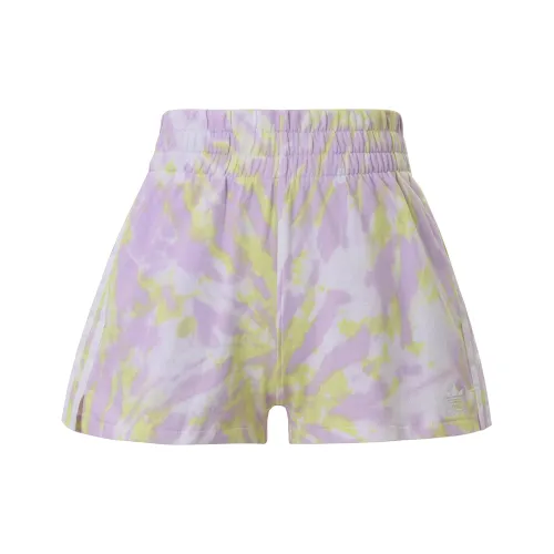 Adidas Originals 3 STR Короткий MULTI Повседневные шорты Женские Желто-фиолетовый