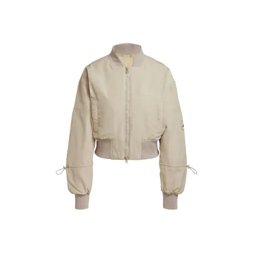 Adidas ASMC SW BOM CRO Хлопковый пуховик Женский Пустынный Желтый