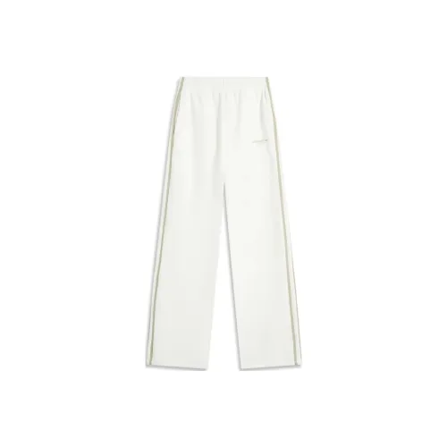 LINING CF Tracing Вязаные Тренировочные Штаны Женские Сливочно-белые