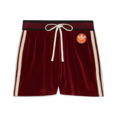 GUCCI Adidas SS23 Повседневные шорты Женские Red