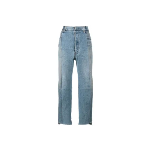 Vetements Синие Женские Джинсы