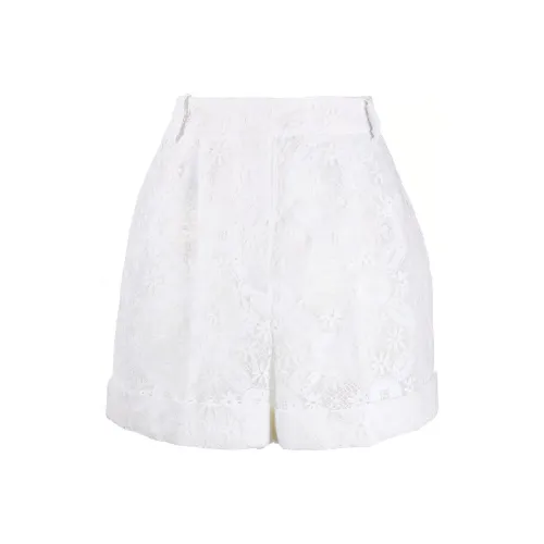 Alexander McQueen Белые Женские Повседневные Шорты