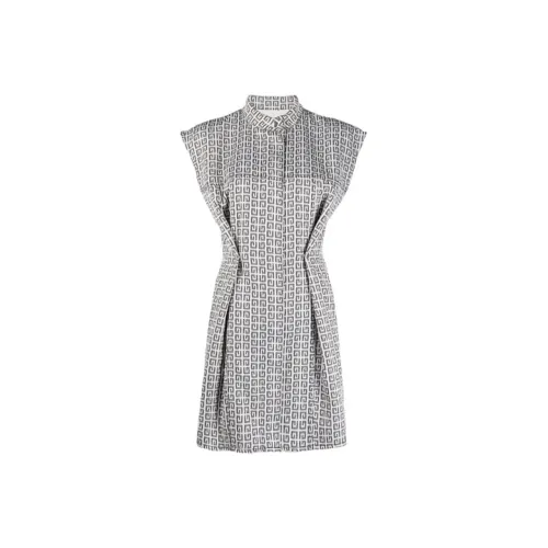 Givenchy Белые Женские Платья без рукавов