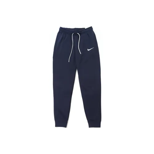Найк Вязаные Тренировочные Штаны Женские Морской Синий