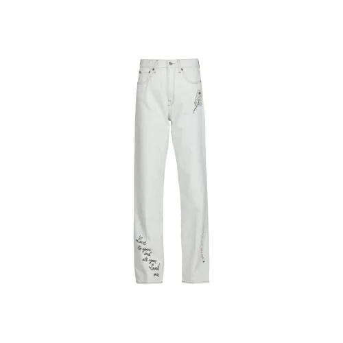 Golden Goose Белые Женские Джинсы