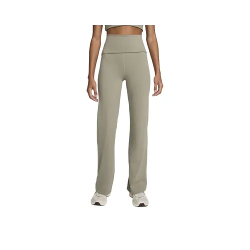 nike Dri Fit one Повседневные брюки Женские Светло-армейский зеленый