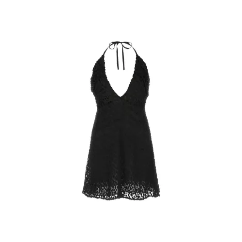 SAINT LAURENT Без рукавов Платье Женское Черное