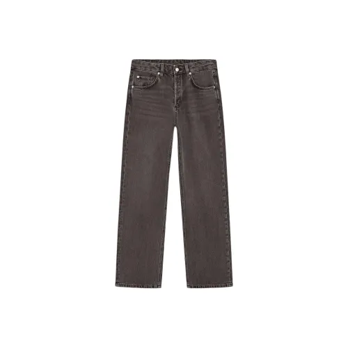 Massimo Dutti Джинсы Женские Серый Коричневый