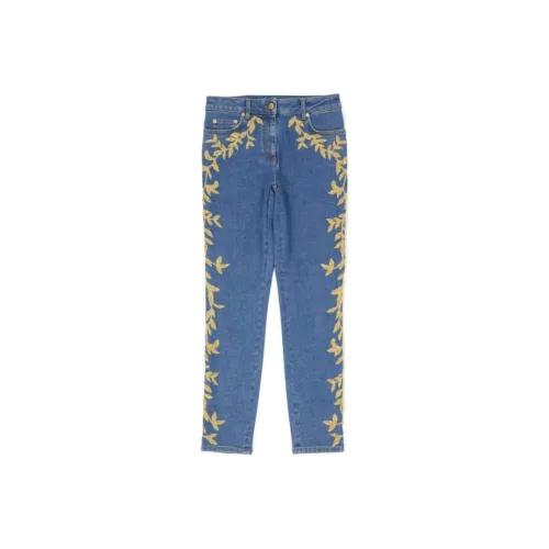 MOSCHINO Синие Женские Джинсы
