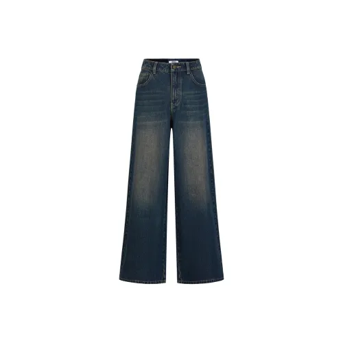 JZ. ANNAKRO Джинсы Женские Синий Тон