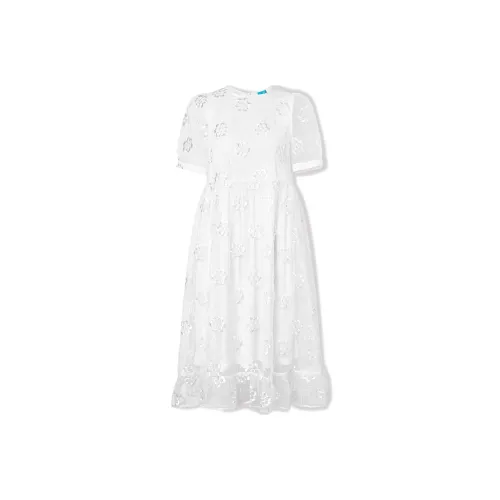 I'M ONE A Линия Юбка Платье Белый