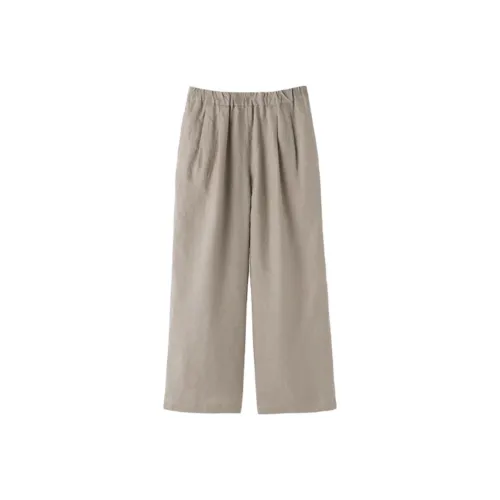 MUJI Hemp Collection SS25 Повседневные брюки Женские