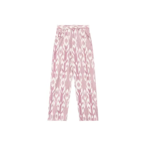 ISABEL MARANT ETOILE Светло-розовые Женские Джинсы