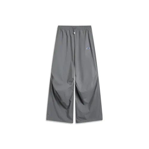 LINING Sports Life Collection Элегантные серые женские повседневные брюки