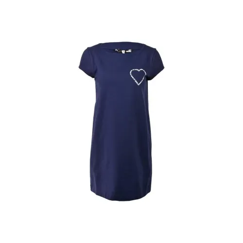 MOSCHINO Blue Женские Короткие Платья с Рукавами