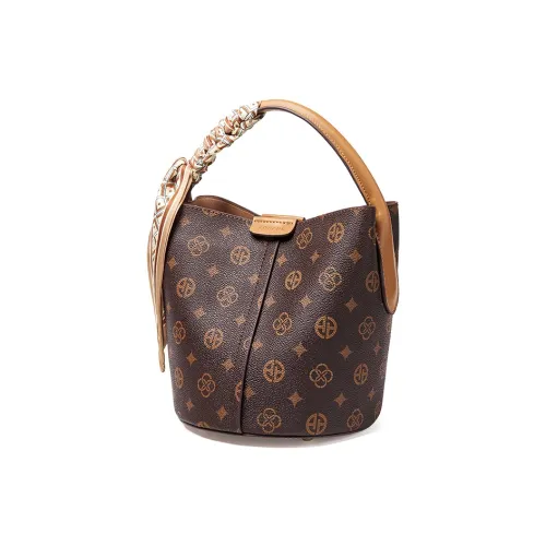 AOKANG PVC Одно плечо Через плечо Сумка для мамы Сумка Маленькая Женская Кофейная Экрю