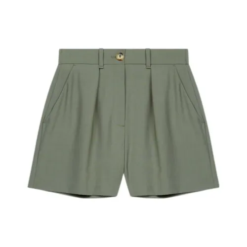Maje Зеленые Женские Повседневные Шорты